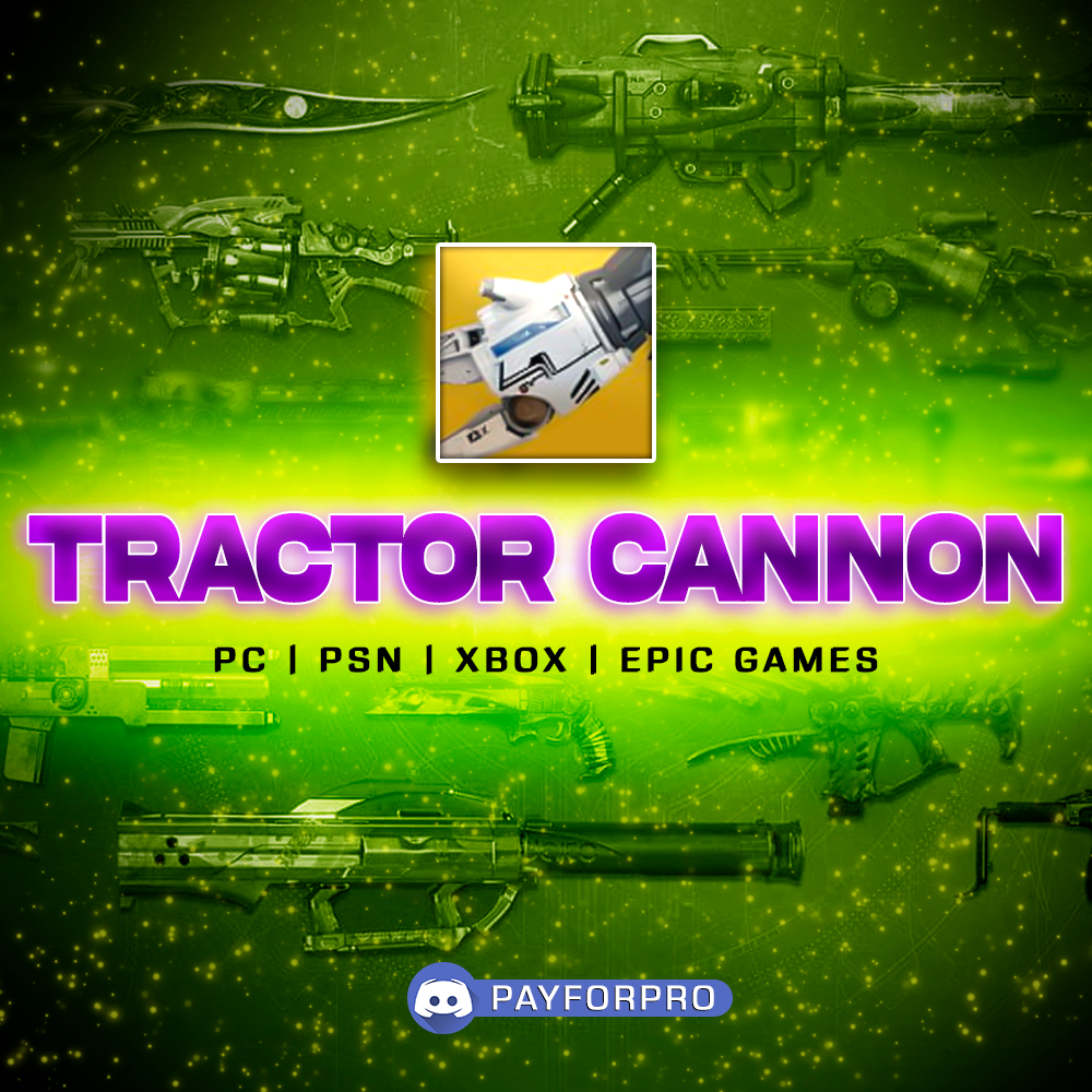 TRACTOR CANNON